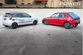 Fiat Punto GT 1.6 16v 504Ps & Peugeot 306 1.6 Turbo 523Ps 